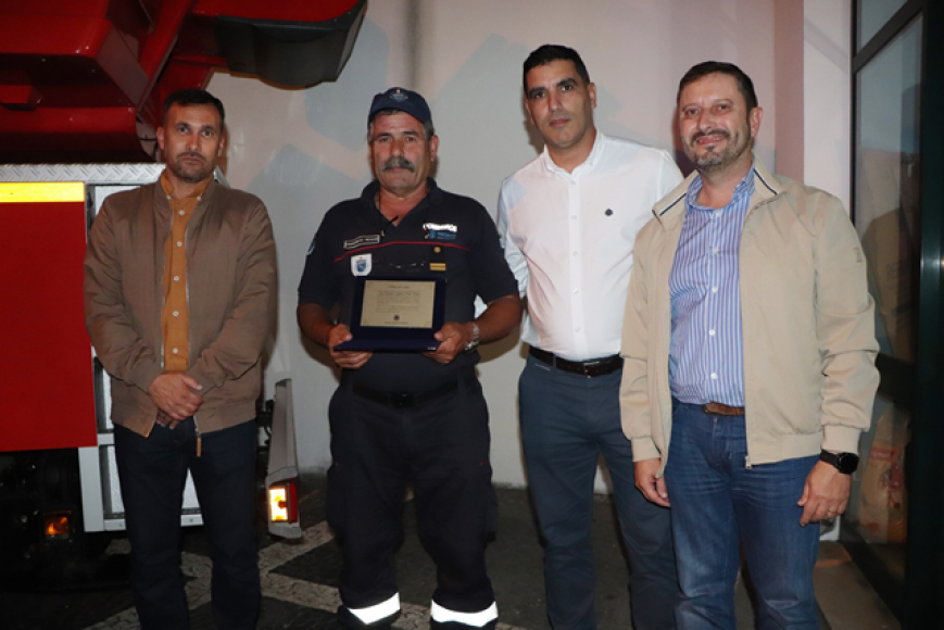 Homenagem ao Bombeiro Francisco Roque