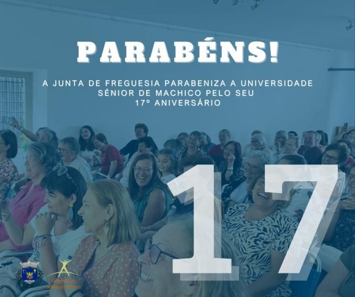 Parab&eacute;ns Universidade S&eacute;nior de Machico