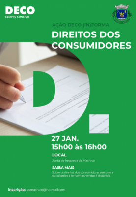 A&ccedil;&atilde;o DECO (IN)FORMA "Direitos dos Consumidores"