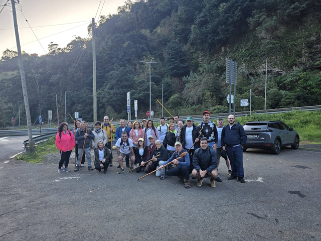 Passeio pedestre organizado pela Junta de Freguesia de Machico