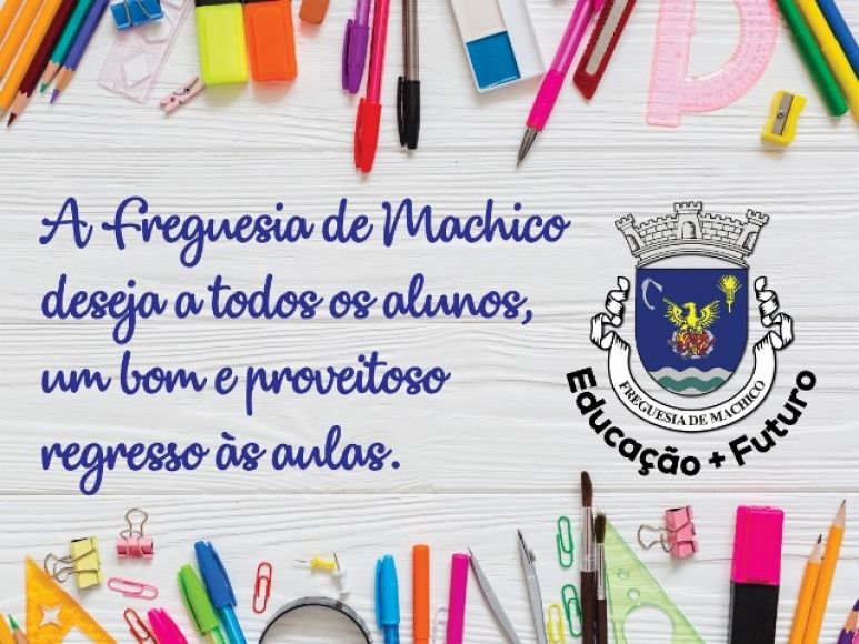 Freguesia de Machico deseja a todos os alunos um bom regresso às aulas