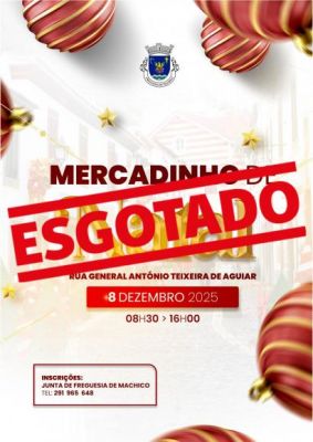 Esgotado - Mercadinho de Natal