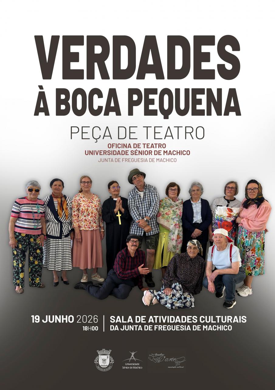 Oficina de Teatro da Universidade S&eacute;nior de Machico apresenta pe&ccedil;a "Verdades &agrave; Boca Pequena"