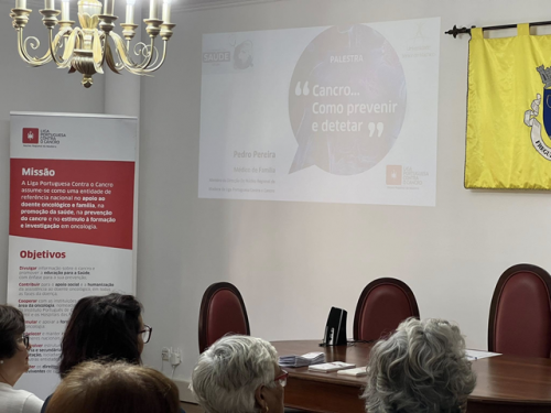 Palestra “Cancro… Como prevenir e detetar” – NRM-LPCC