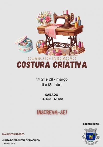Curso de Inicia&ccedil;&atilde;o - Costura Criativa 