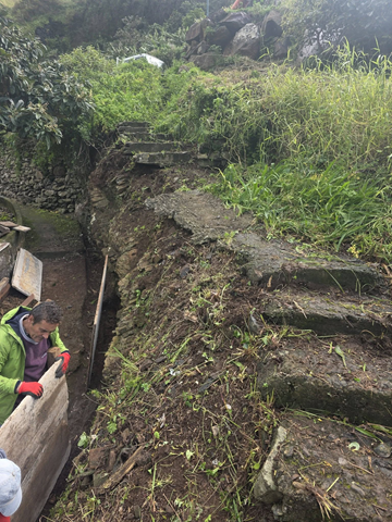 Trabalhos de manuten&ccedil;&atilde;o na Vereda da Passada