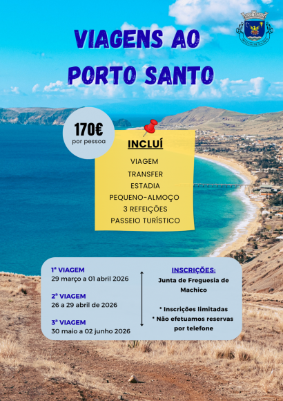 Viagens ao Porto Santo
