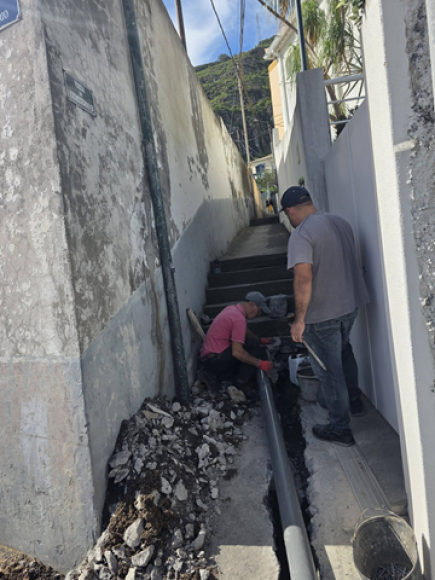 Obra de proximidade - Vereda do Cemit&eacute;rio