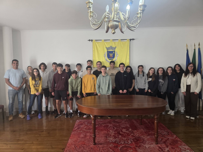 Visita de Estudo - alunos do 10.&ordm; ano da EBSM