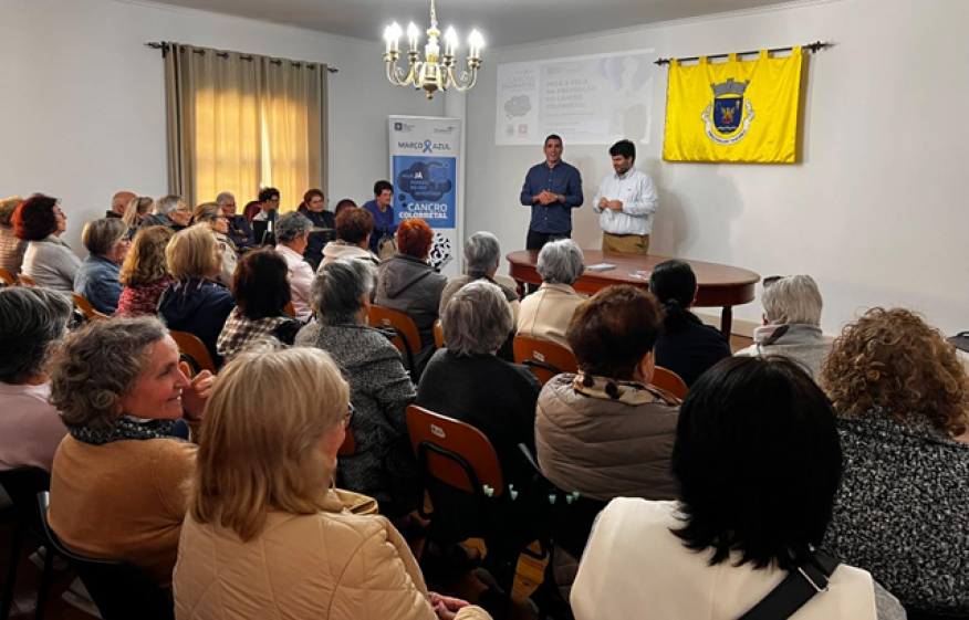  Palestra &ldquo;Pe&ccedil;a a Pe&ccedil;a na Preven&ccedil;&atilde;o do Cancro Colorretal&rdquo;