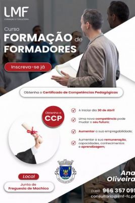 Curso de Forma&ccedil;&atilde;o de Formadores