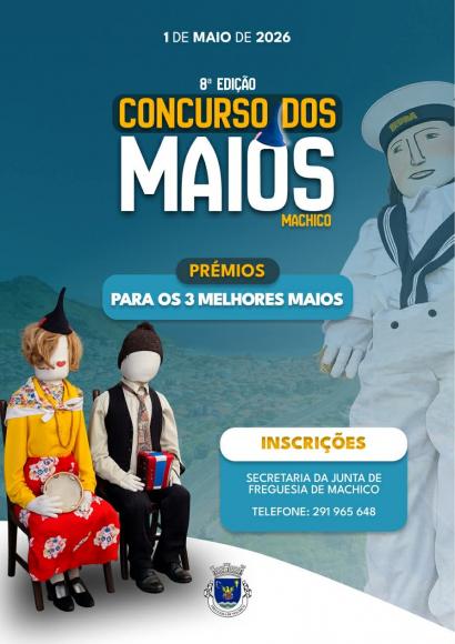 Concurso dos Maios 2026 + Ficha de inscri&ccedil;&atilde;o + Regulamento