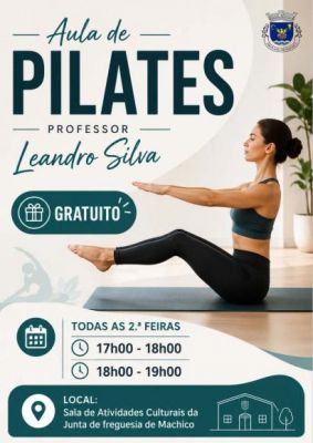 Aula de Pilates na Junta de freguesia de Machico