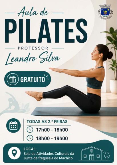 Aula de Pilates na Junta de freguesia de Machico