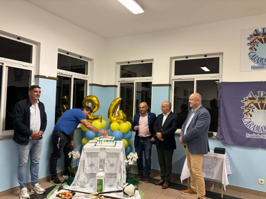 Freguesia de Machico congratula a AD Caramanch&atilde;o pelo seu 24.&ordm; Anivers&aacute;rio