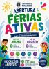 F&eacute;rias ATIVAS 2026 - Inscri&ccedil;&otilde;es Abertas a partir de 8 de junho