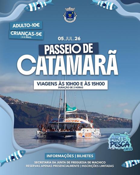 Passeio de Catamar&atilde;  - 05 de julho