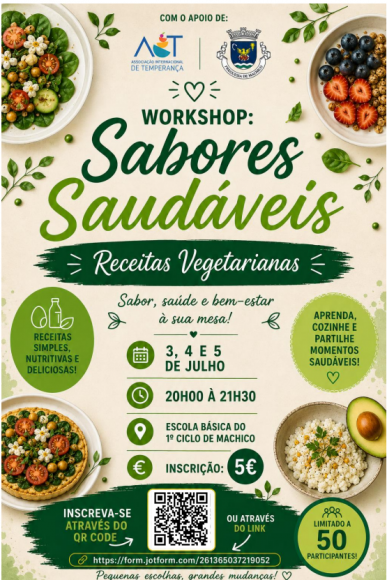 Workshop "Sabores Saud&aacute;veis"