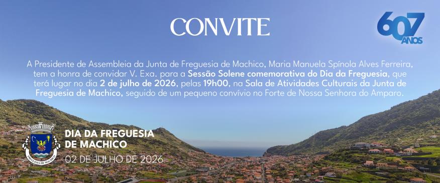 Comemora&ccedil;&atilde;o do Dia da Freguesia de Machico 