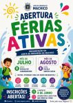 F&eacute;rias Ativas 2026 - Inscri&ccedil;&otilde;es Abertas a partir de 8 de junho 
