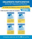 Vota&ccedil;&atilde;o - Or&ccedil;amento Participativo 2026 da Junta de freguesia de Machico 